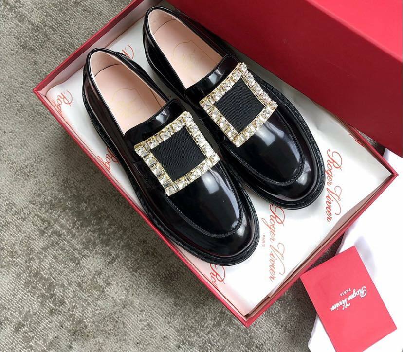 方釦休閒鞋(水鑽/金屬釦) (34-40)