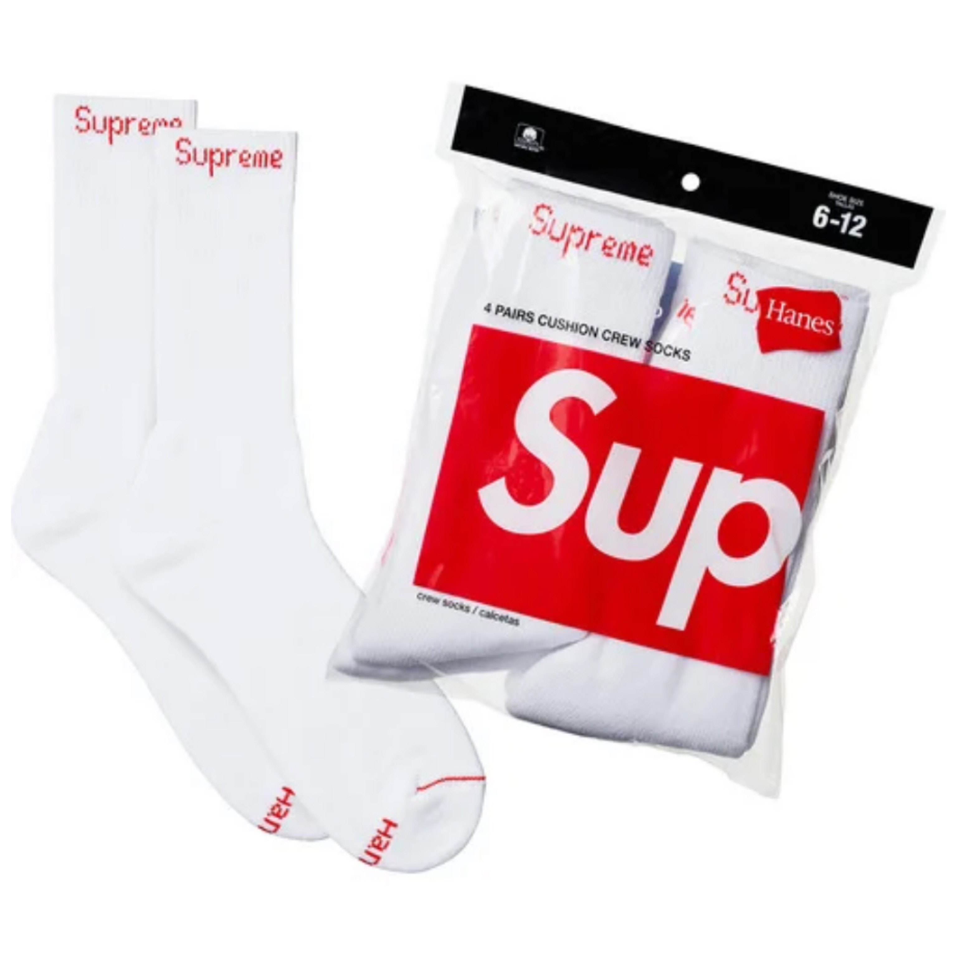 Supreme - 小襪子🧦1包4對