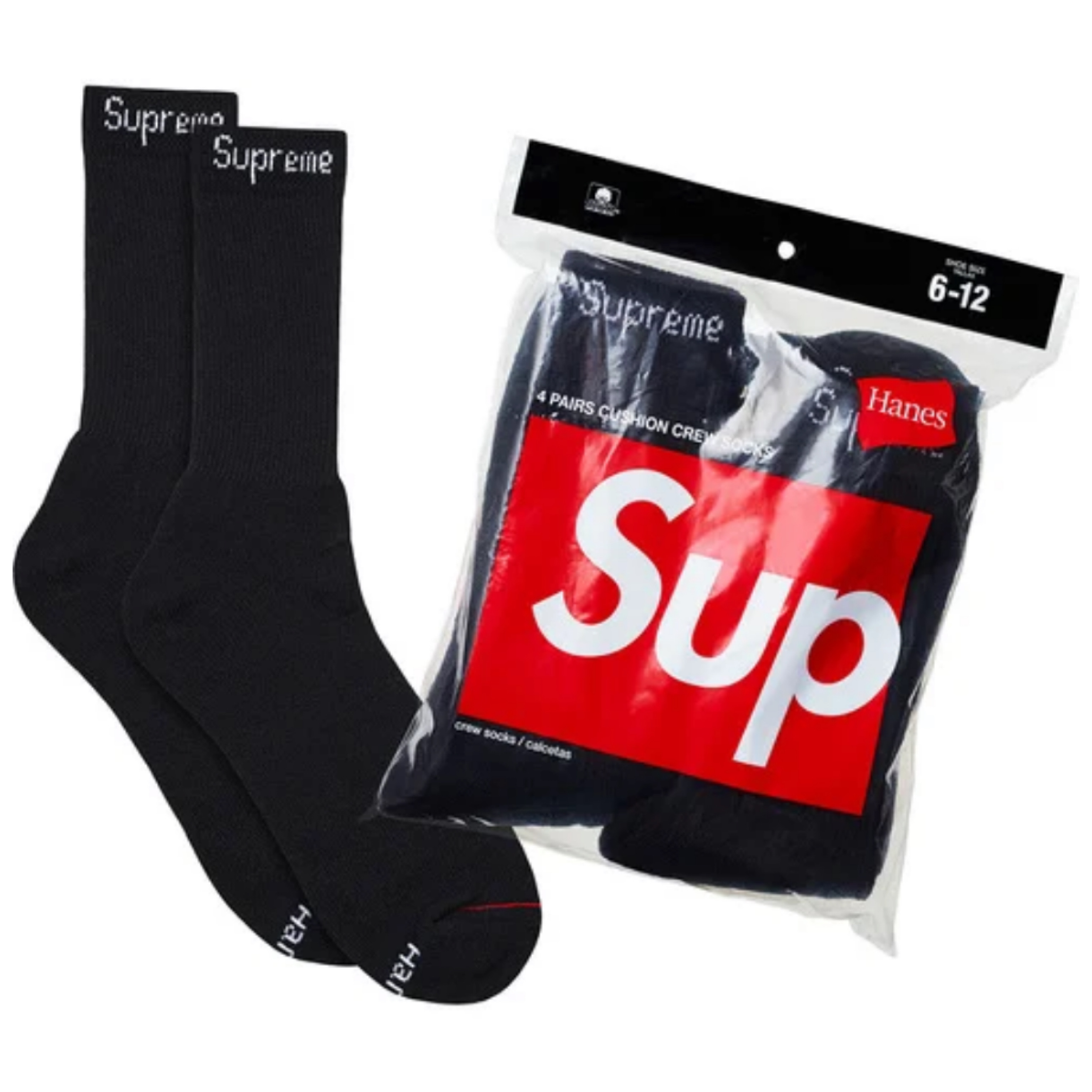 Supreme - 小襪子🧦1包4對