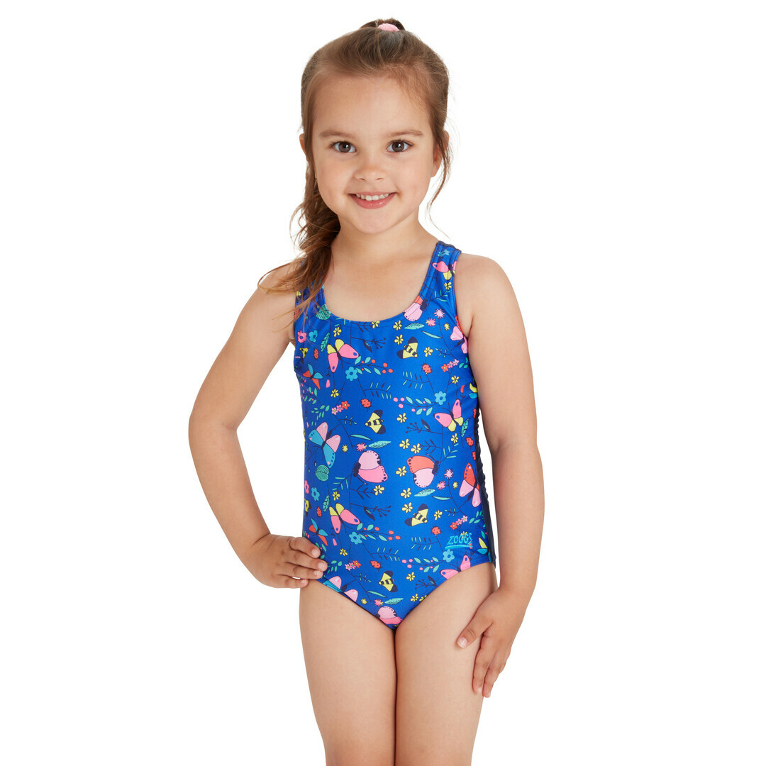 ZOGGS 幼童《群蝶飛舞》環保連身泳衣
