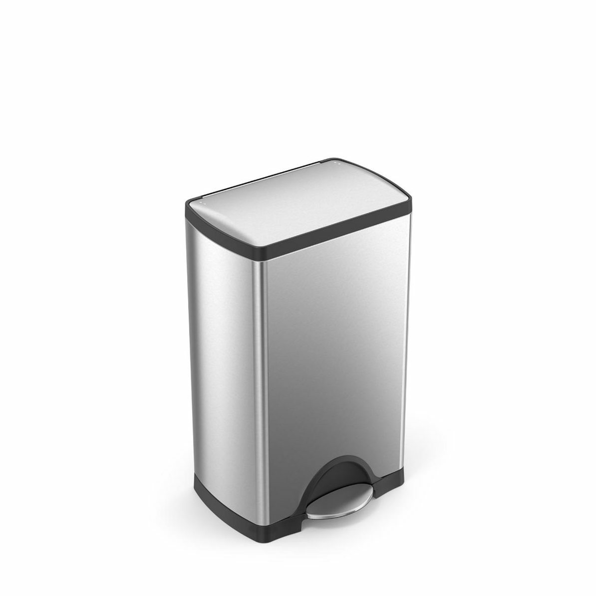 美國品牌SIMPLEHUMAN 38L不銹鋼腳踏垃圾桶【香港行貨】 -CW1814