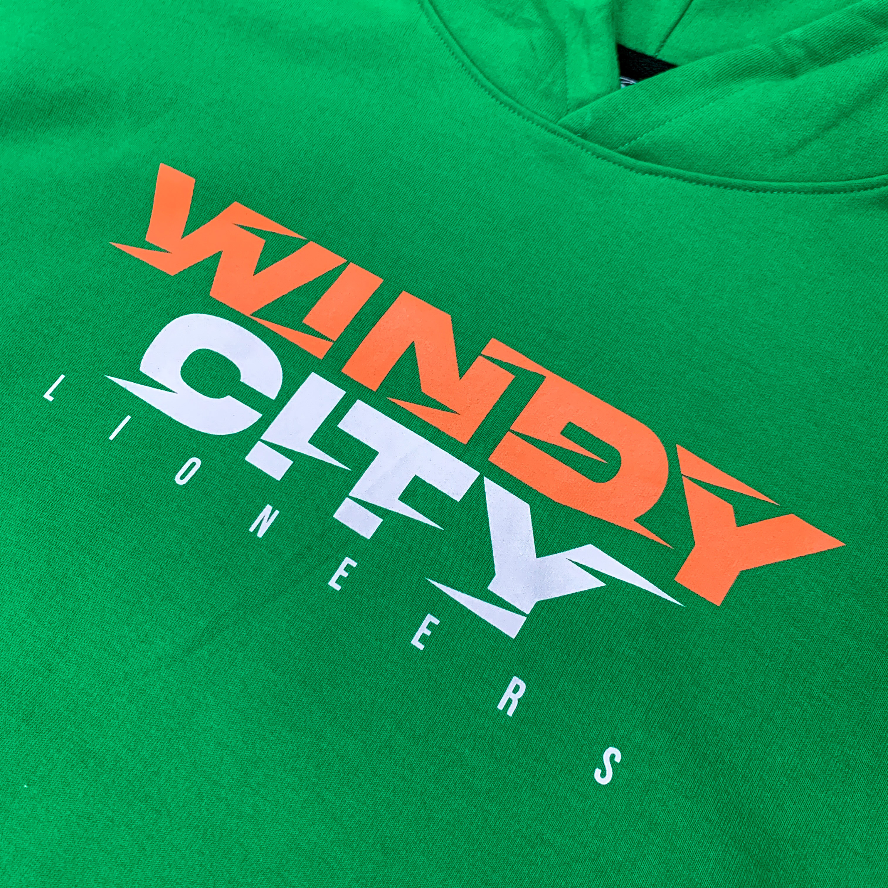 WINDY CITY城市版帽TEE｜綠