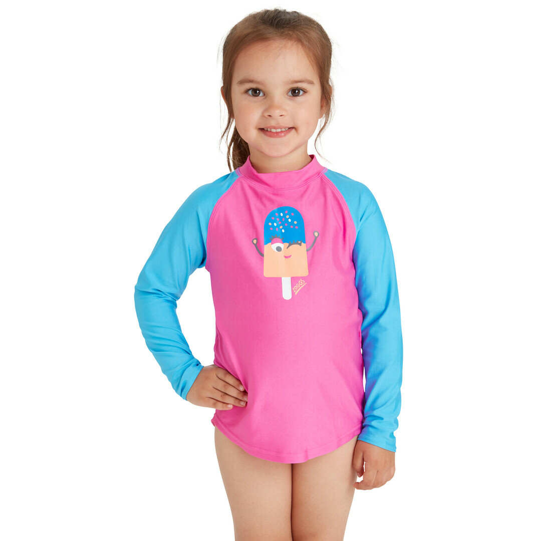 ZOGGS 幼童《夏日冰賞》長袖防曬衣