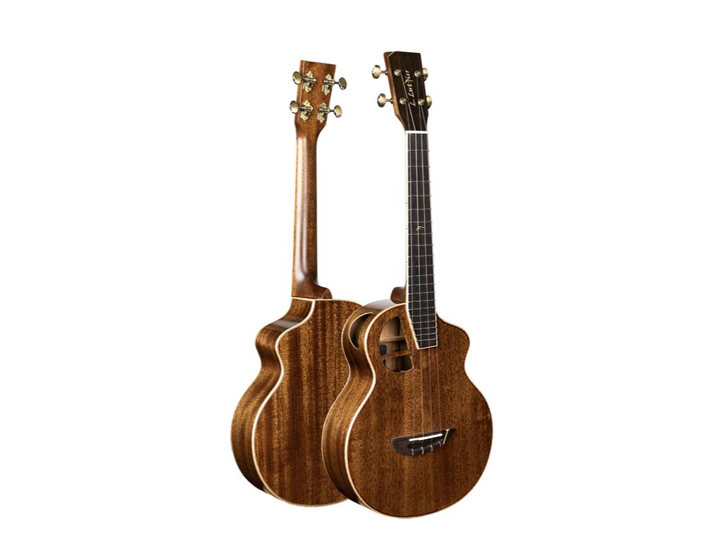 L.Luthier - Le Maho 26吋全實木烏克麗麗 可插電 表演款 側音孔
