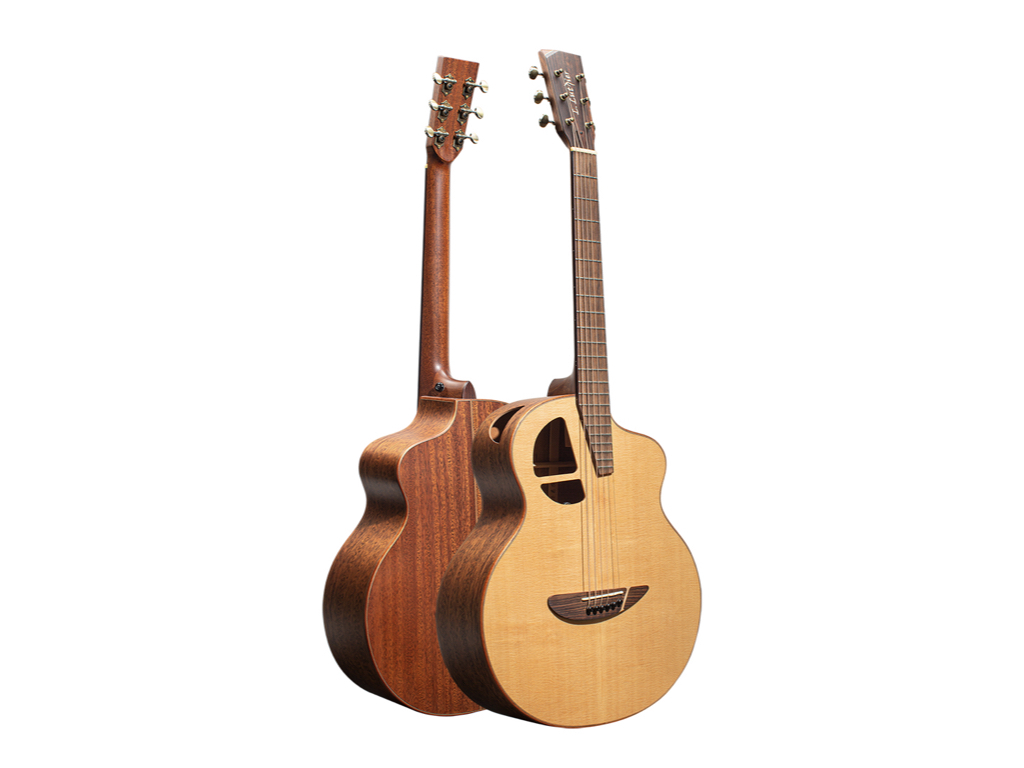 L.Luthier - Le SMH 41吋全實木吉他 可插電 表演款 側音孔 音色佳 手感好
