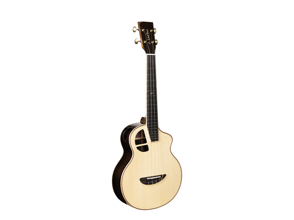 L.Luthier - Le Rose 26吋全實木烏克麗麗 可插電 表演款 側音孔 第 3 張圖片｜三峽烏克麗麗