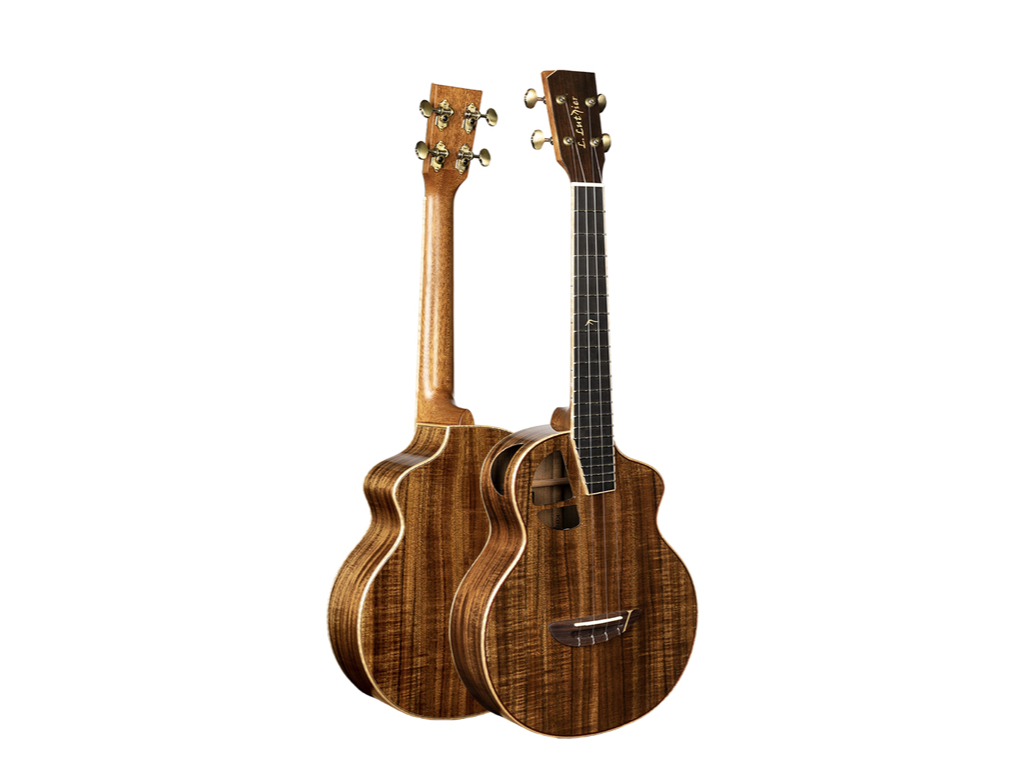 L.Luthier - Le Koa 26吋全實木烏克麗麗 可插電 表演款 側音孔