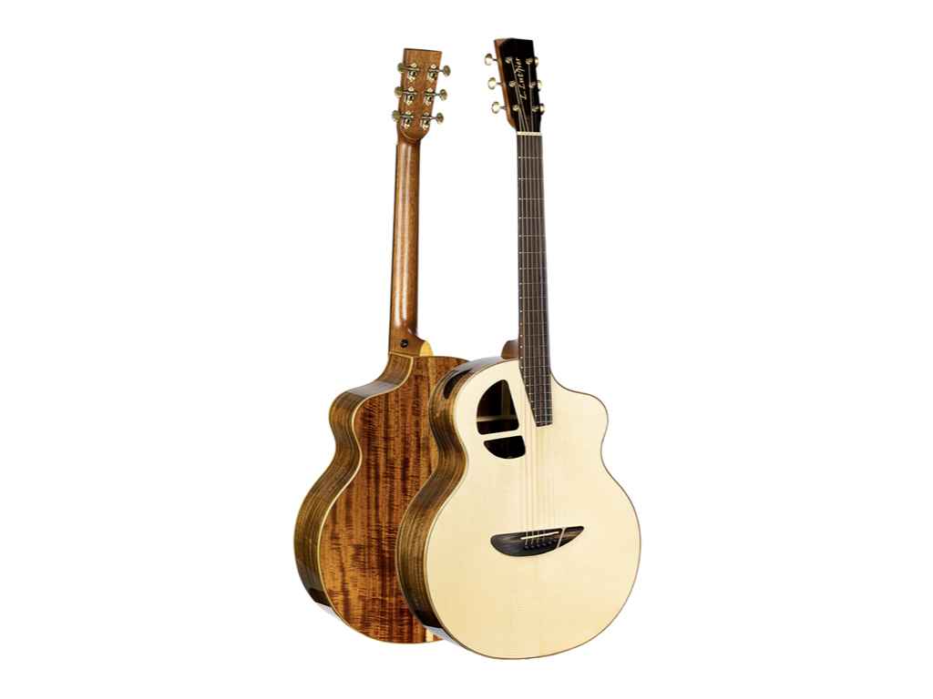 L.Luthier - Le SK 41吋全實木吉他 相思木 可接電 表演款 側音孔 音色飽滿