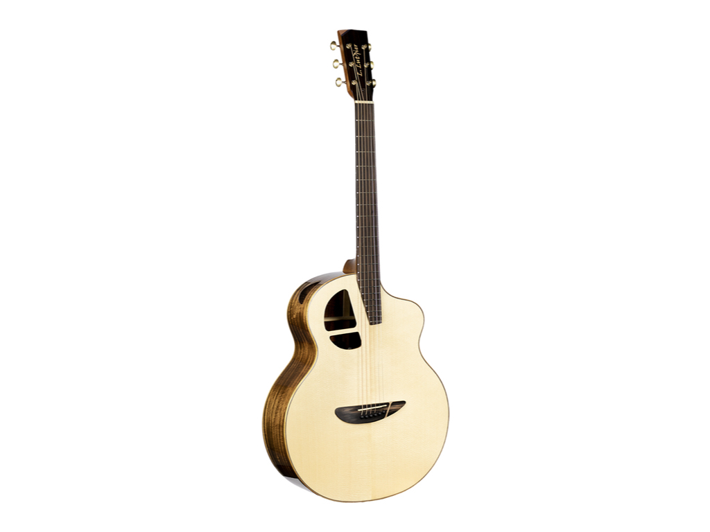 L.Luthier - Le SK 41吋全實木吉他 相思木 可接電 表演款 側音孔 音色飽滿 第 3 張圖片｜三峽吉他 / Bass