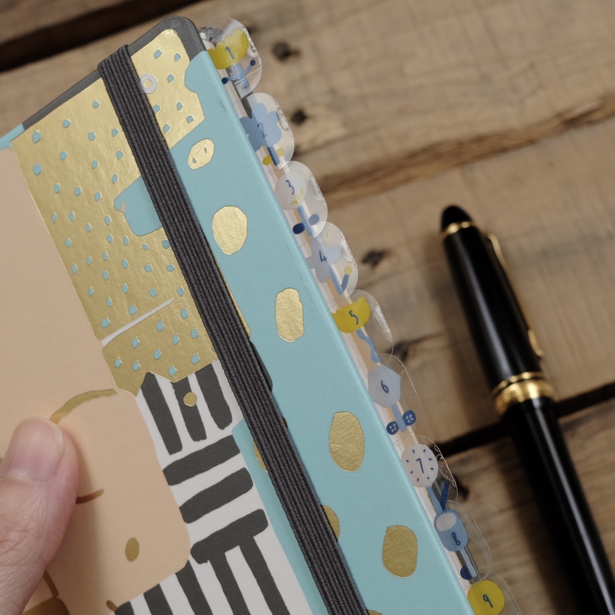 透明月份索引貼紙 花|右手超人 臺灣