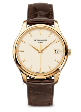BRAND NEW 5227J PATEK CALATRAVA WHITE DIAL YELLOW GOLD 39 MM