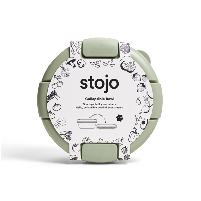 Stojo - [36oz/1.1L] Collapsible Bowl (Multi Colour)