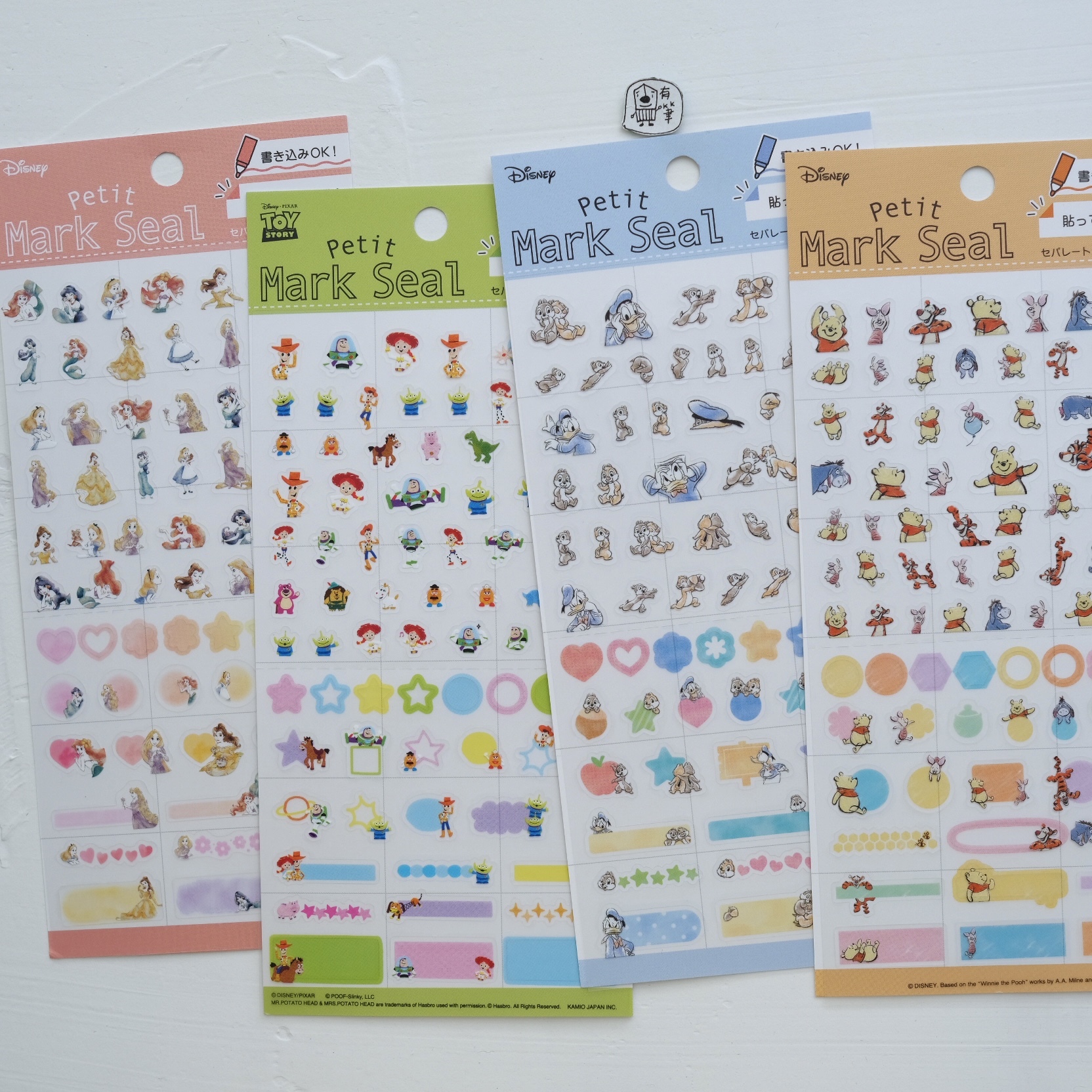 迪士尼 手帳裝飾貼紙 Disney Petit Mark Seal