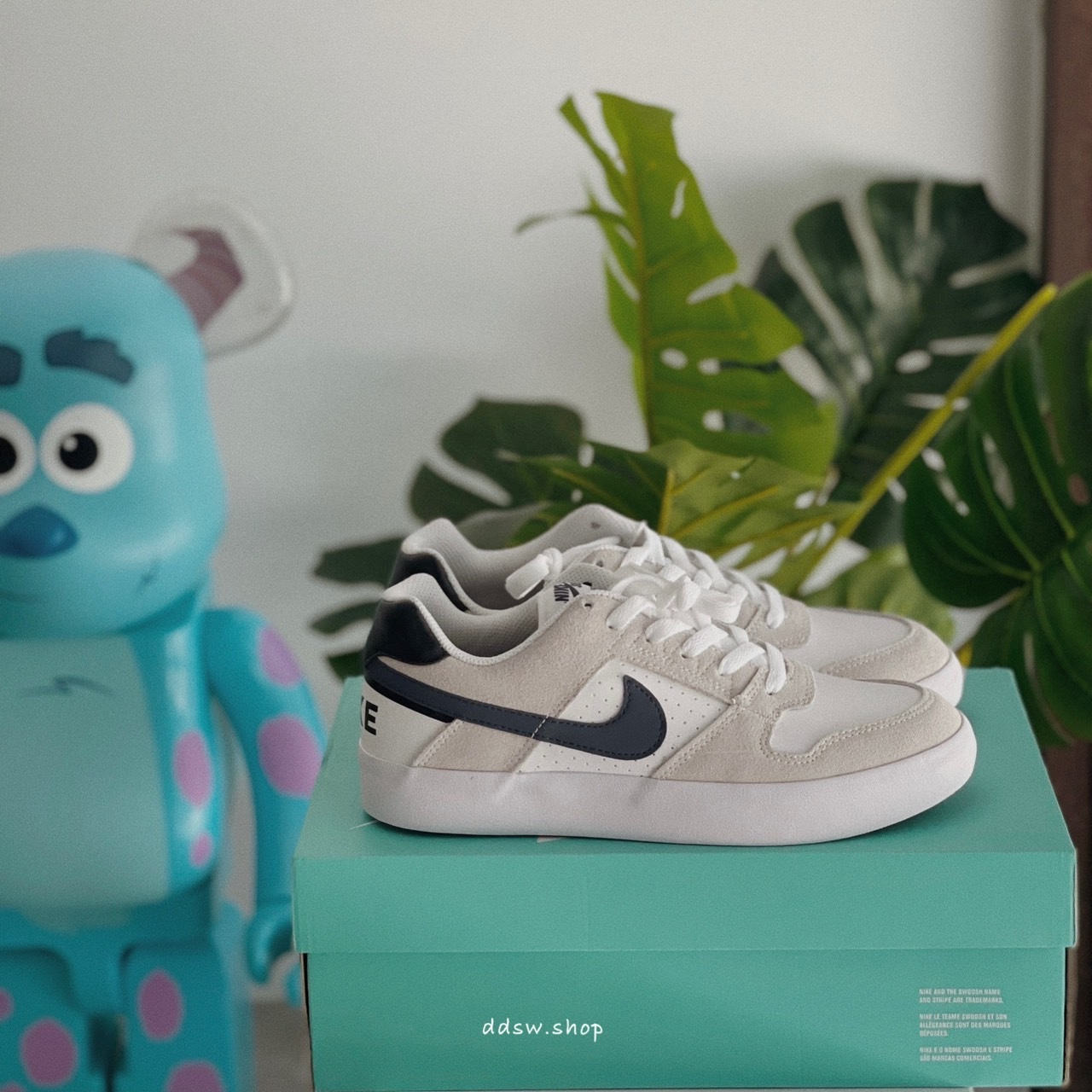 代購 Nike SB Delta Force 灰白 麂皮 板鞋