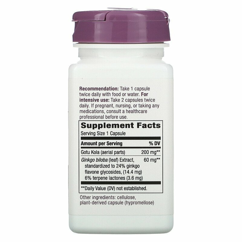 Nature's Way Ginkgo Extract (60 capsules) (F022)