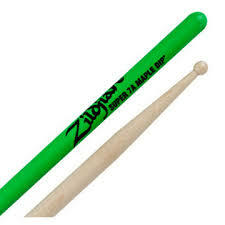Zildjian S7AMG SUPER 7A 胡桃木 綠色防滑鼓棒