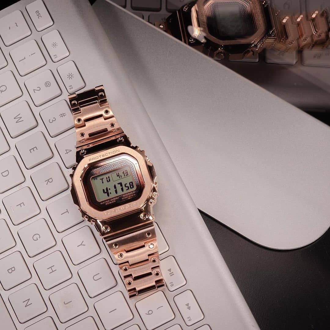 [預訂] G-Shock GMWB5000GD-4 Rose Gold