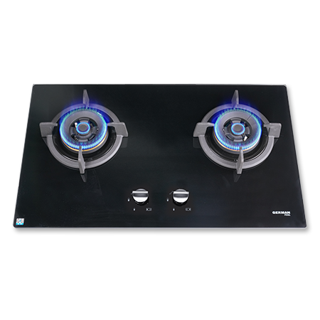 German Pool 德國寶 GP13-2-LG 75厘米 5000W 嵌入式石油氣雙頭煮食爐