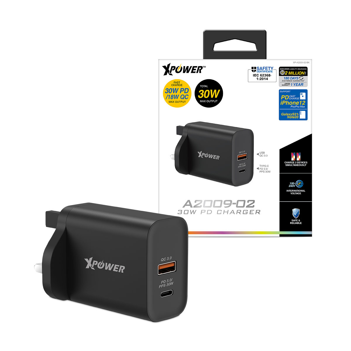 XPower A200902 30W PD Charger