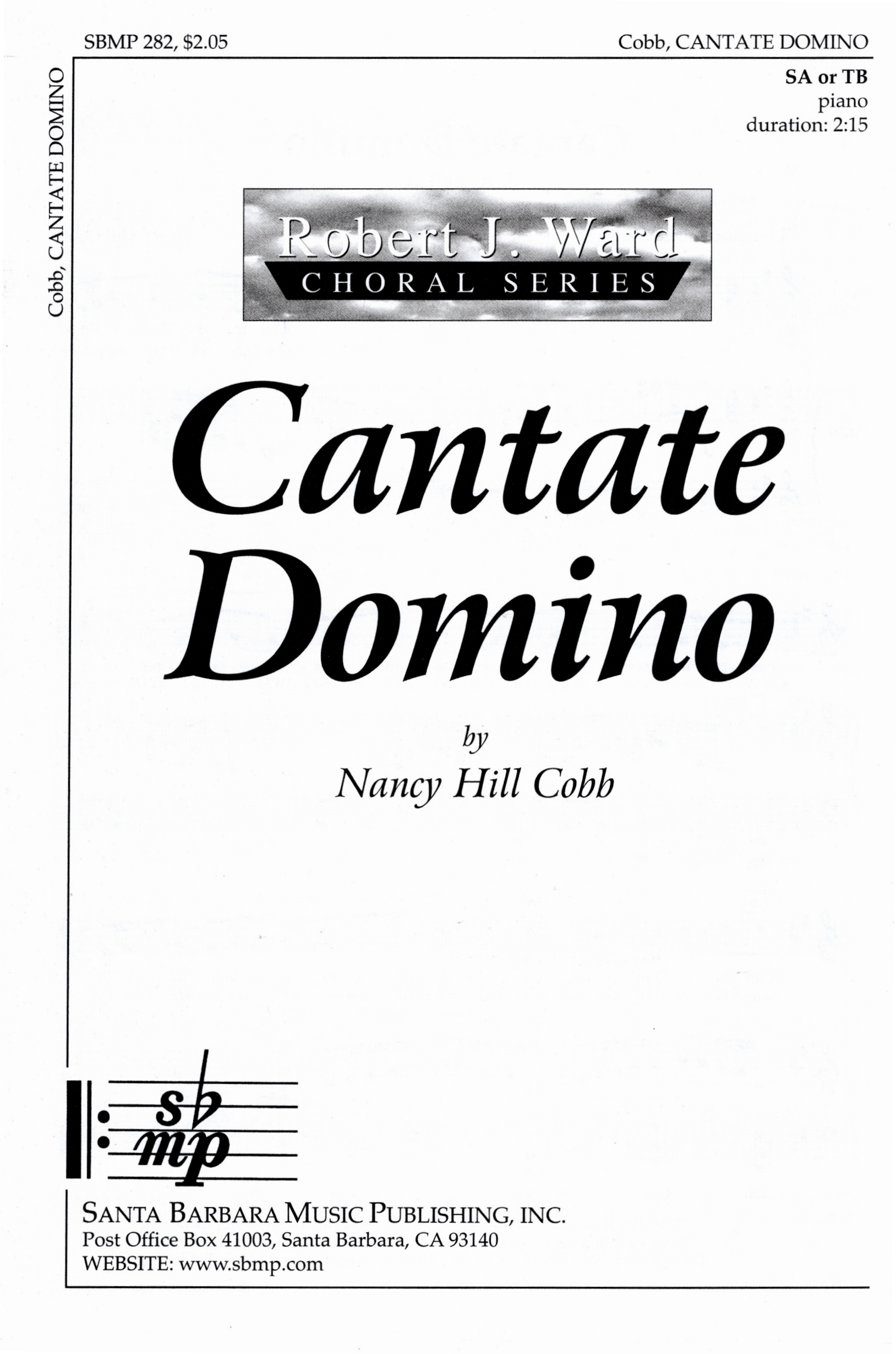 【同聲二部】《Cantate Domino》