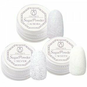 Preanfa 砂糖粉 - 3色套裝（白/銀/極光）