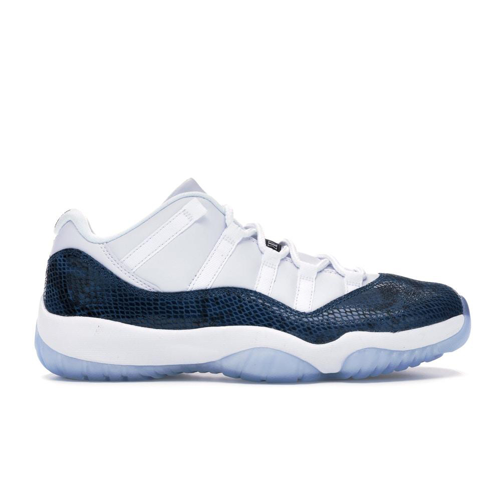 -(A4c)-AIR JORDAN 11 RETRO LOW LE "NAVY SNAKESKIN" 藍蛇紋-CD6846 102