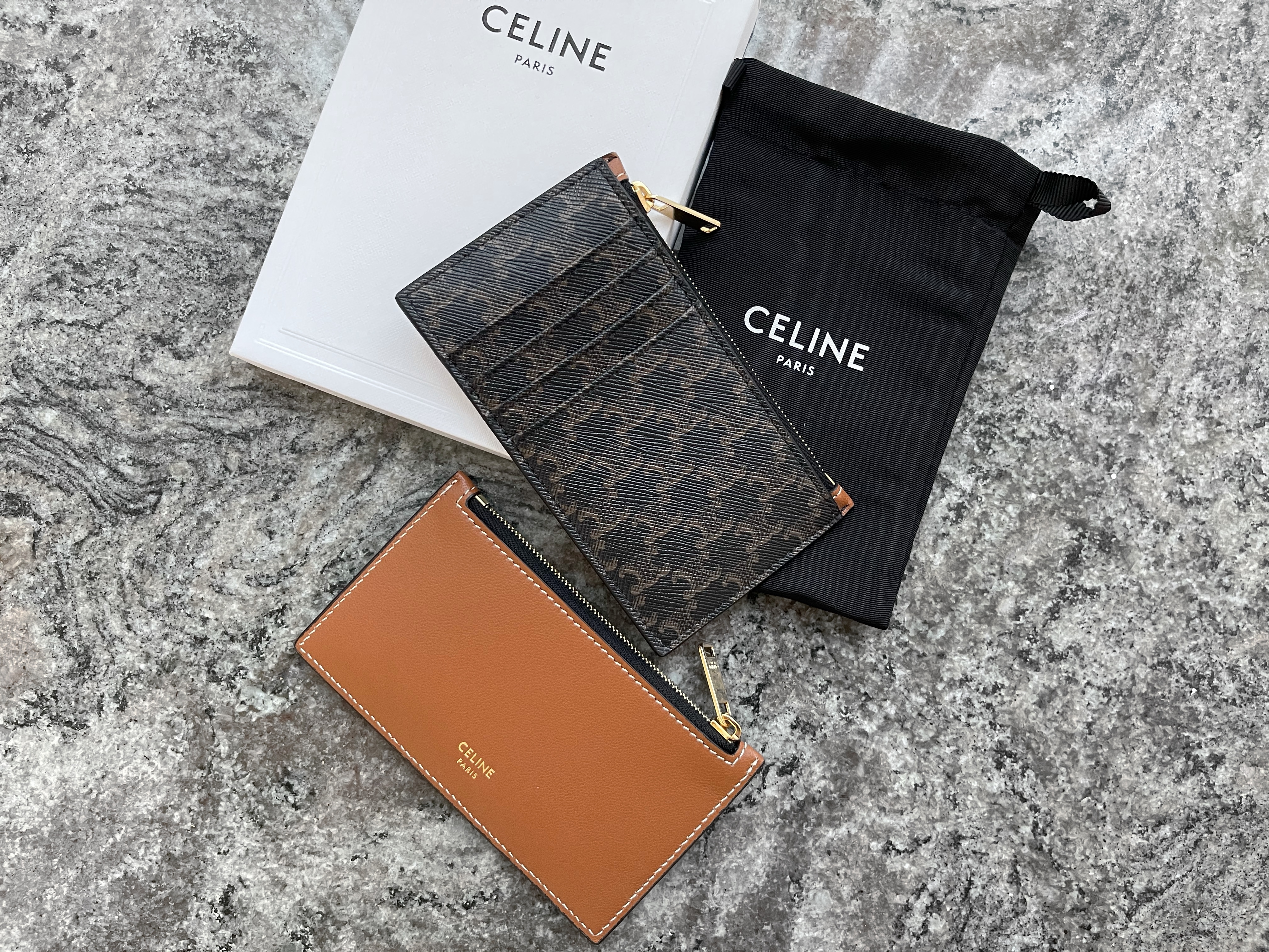 CELINE Zipped Compact Cardholder