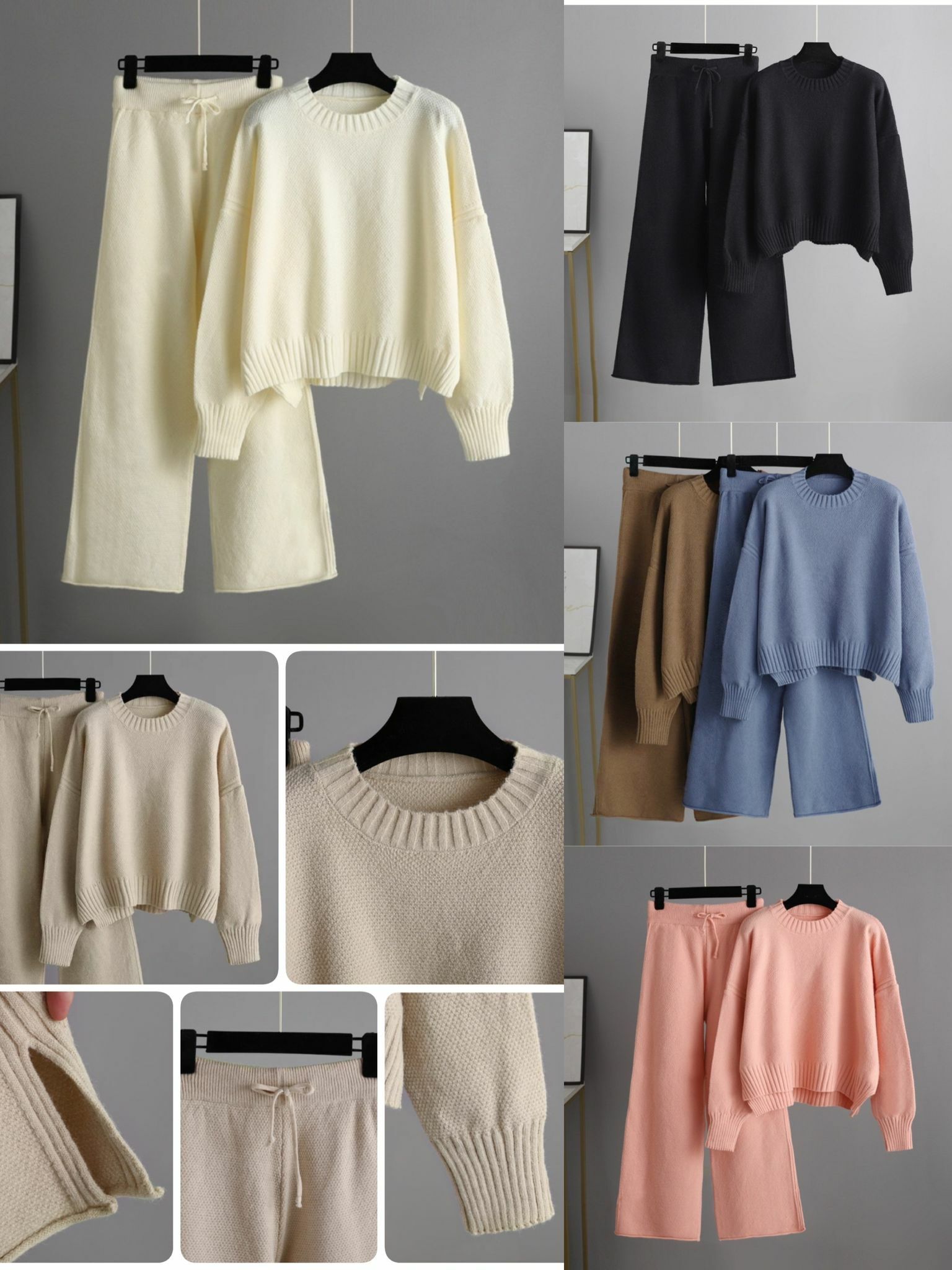 🔶 休閒針織韓版套裝-2103424