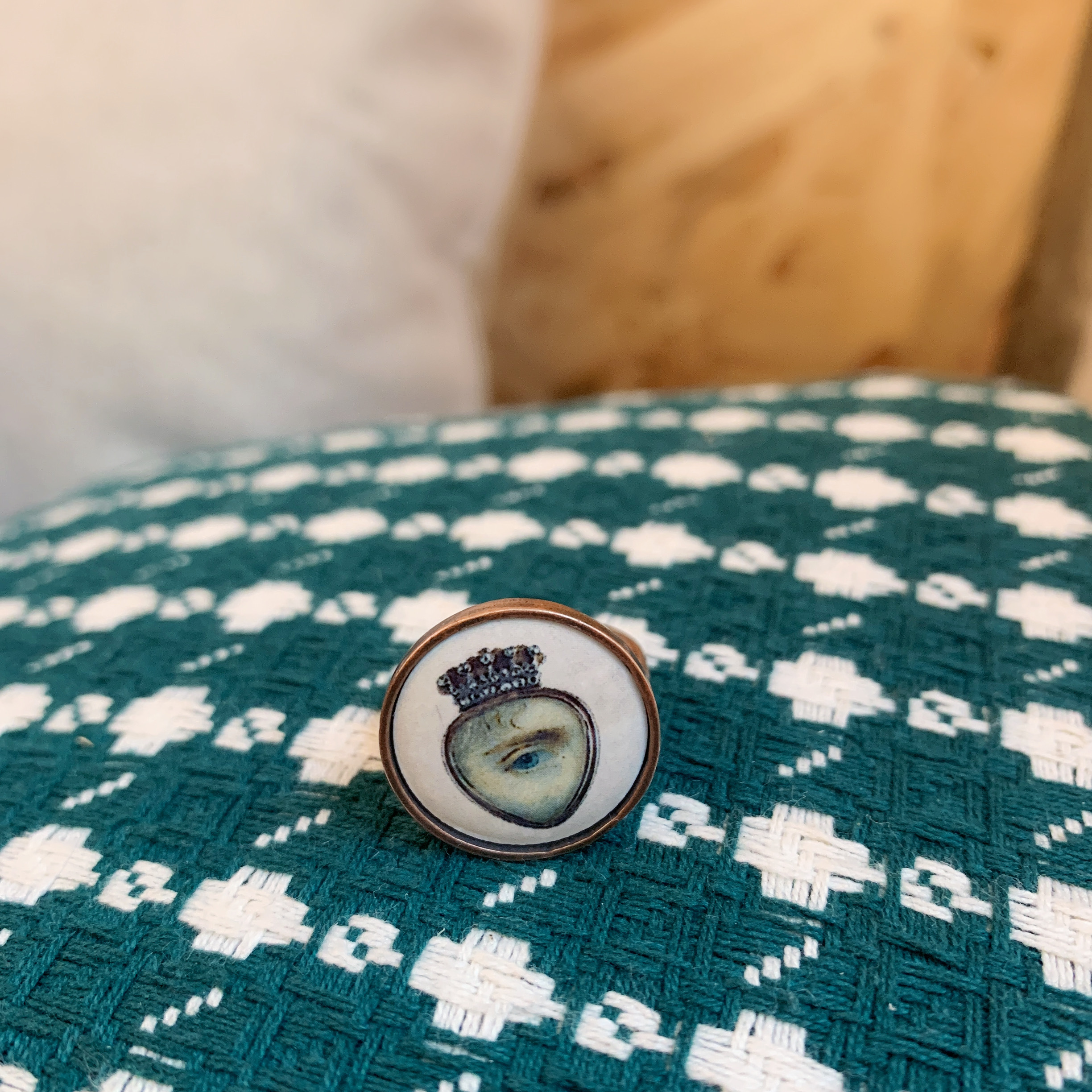 JocabiLab 白色眼睛介指 J335W