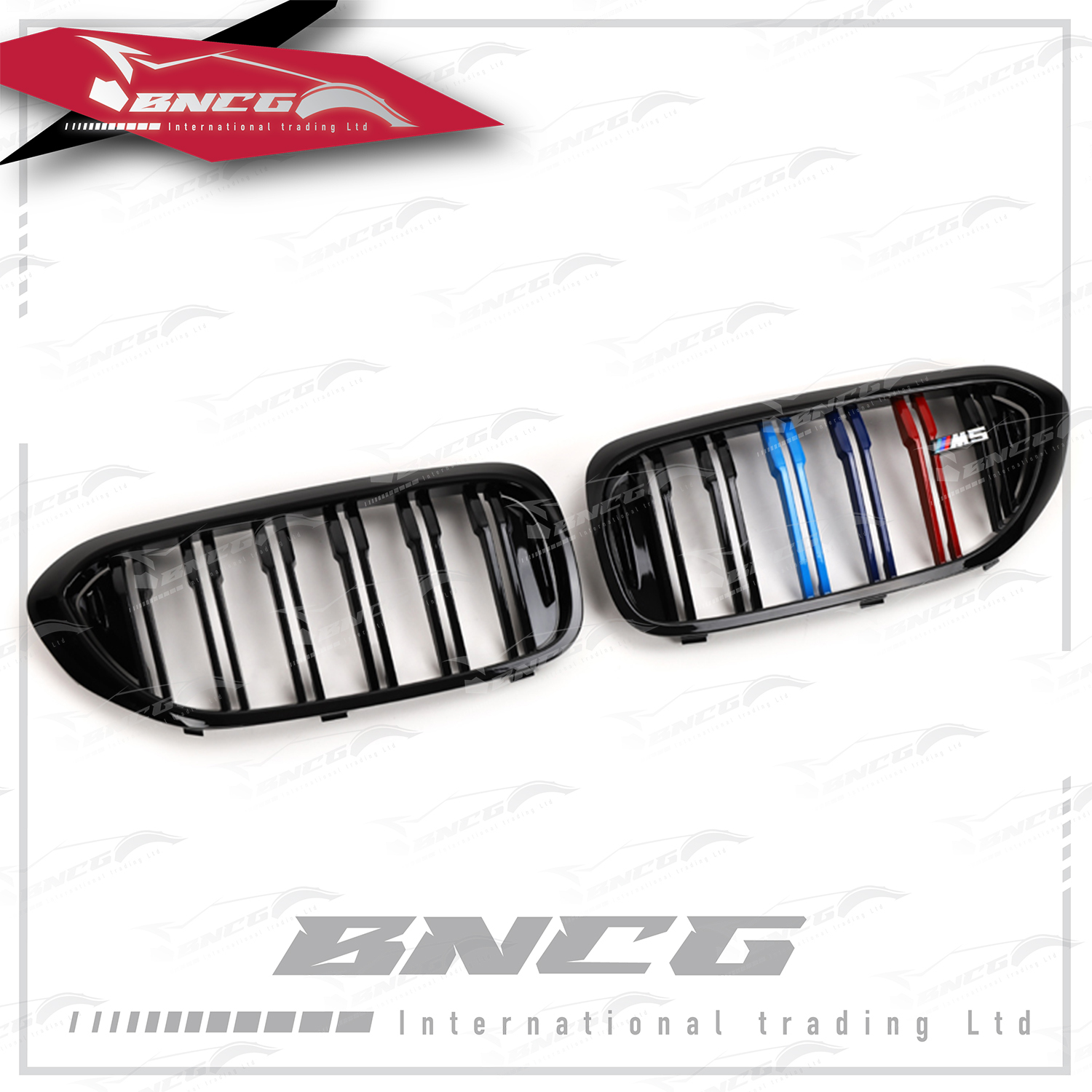 寶馬 BMW 5系 G30 M5 F90 18-19年式 改裝 卡夢 碳纖維 外觀件 空力套件 水箱罩 中網 雙線式