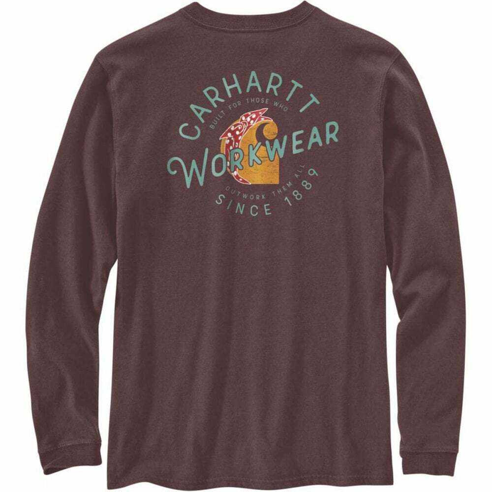 [現貨] Carhartt 104524 Rosie L/S Tee Wine