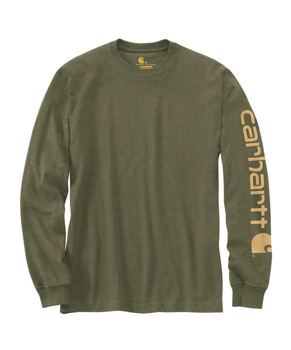 [現貨] Carhartt K231 Signature Sleeve Moss