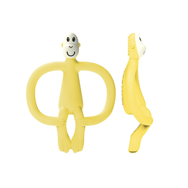 英國Matchstick Monkey 咬咬猴牙刷固齒器 - 青檸猴