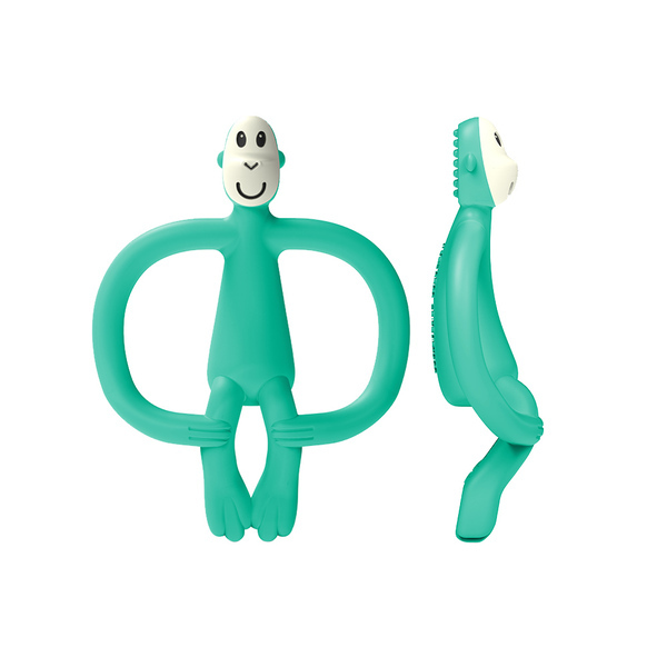 英國Matchstick Monkey 咬咬猴牙刷固齒器 - 薄荷猴