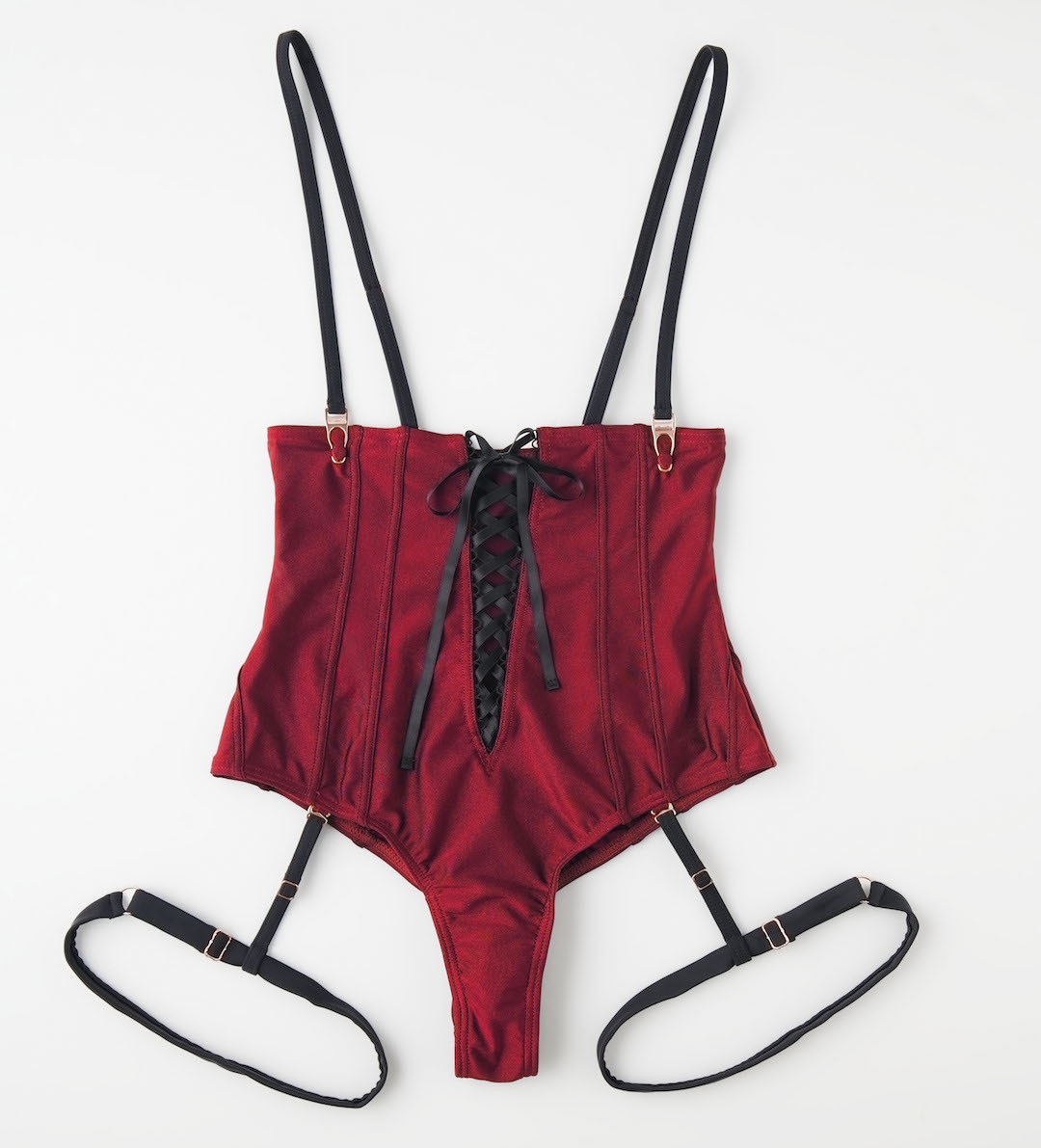 Kaitlyn Bodysuit in Red
