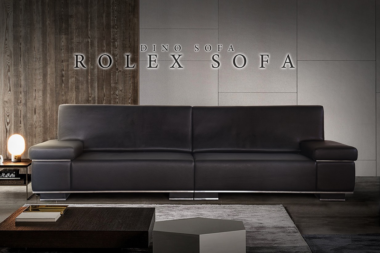 客製化沙發-訂製沙發-第諾沙發：厚牛皮沙發