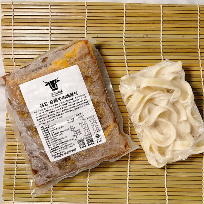 【芸彰牧場】紅燒牛肉麵調理包(含麵)