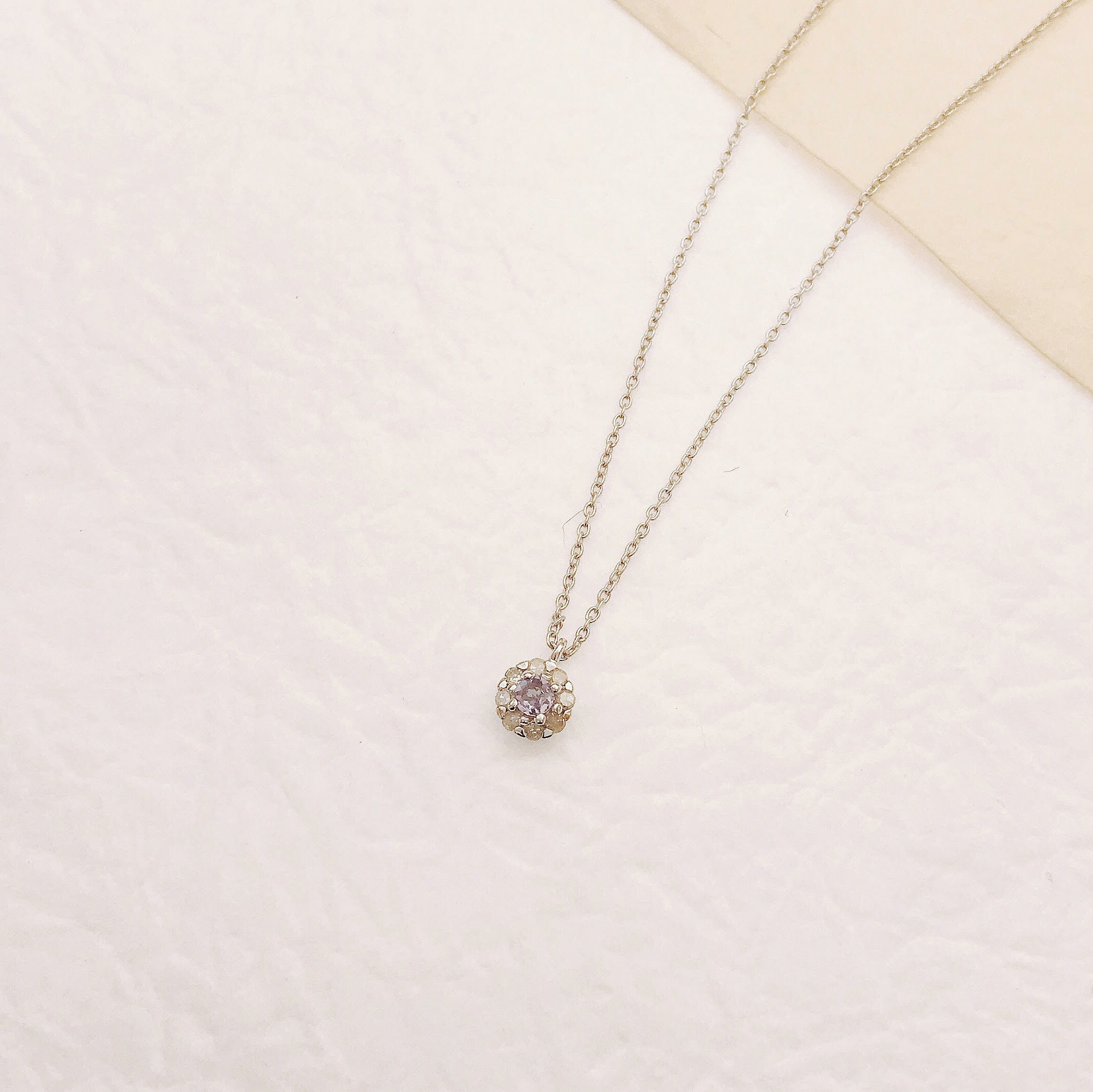 生日石項鍊-12月丹泉石