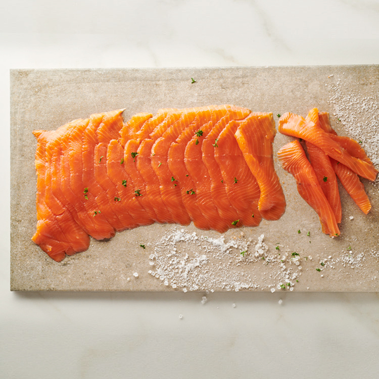 不老鮭鮭魚冷燻鮭(宴會版) 500g