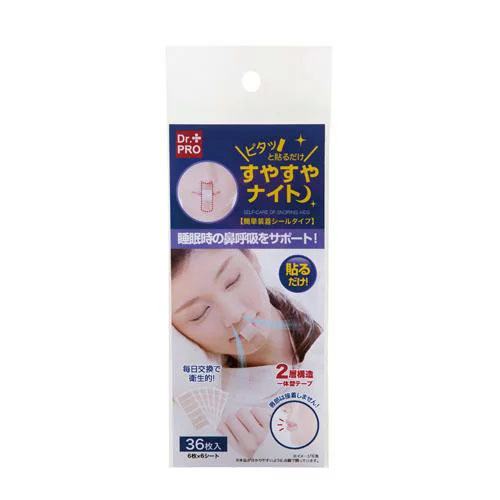 Sun-Family -【Authorized Goods】Dr. Pro Anti-Snoring Adhesive Tape (36pcs)
