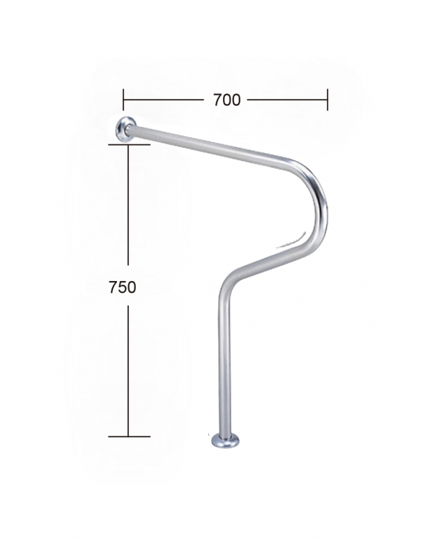 摩登 安全扶手推薦型號 M-380 L馬桶扶手