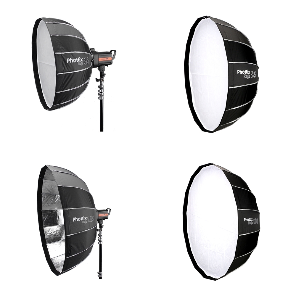 かわいい！ Phottix フォティックス Raja Quick-Folding Softbox 65cm 26″ www.dexion.com.au