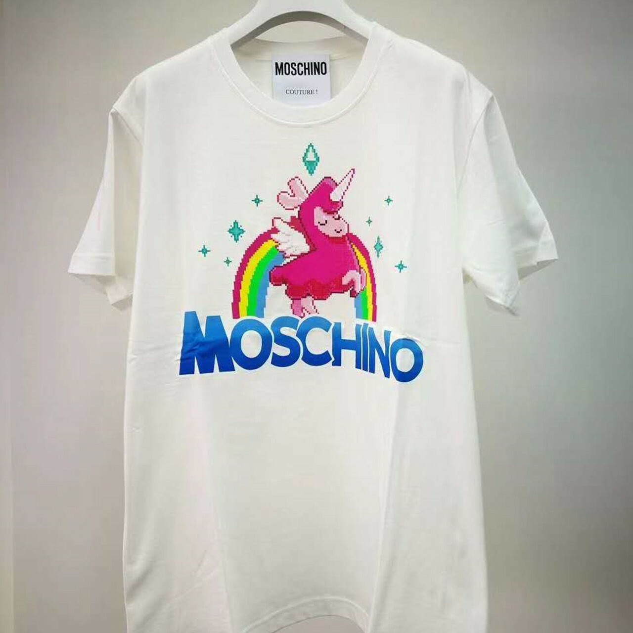 moschino unicorn t shirt