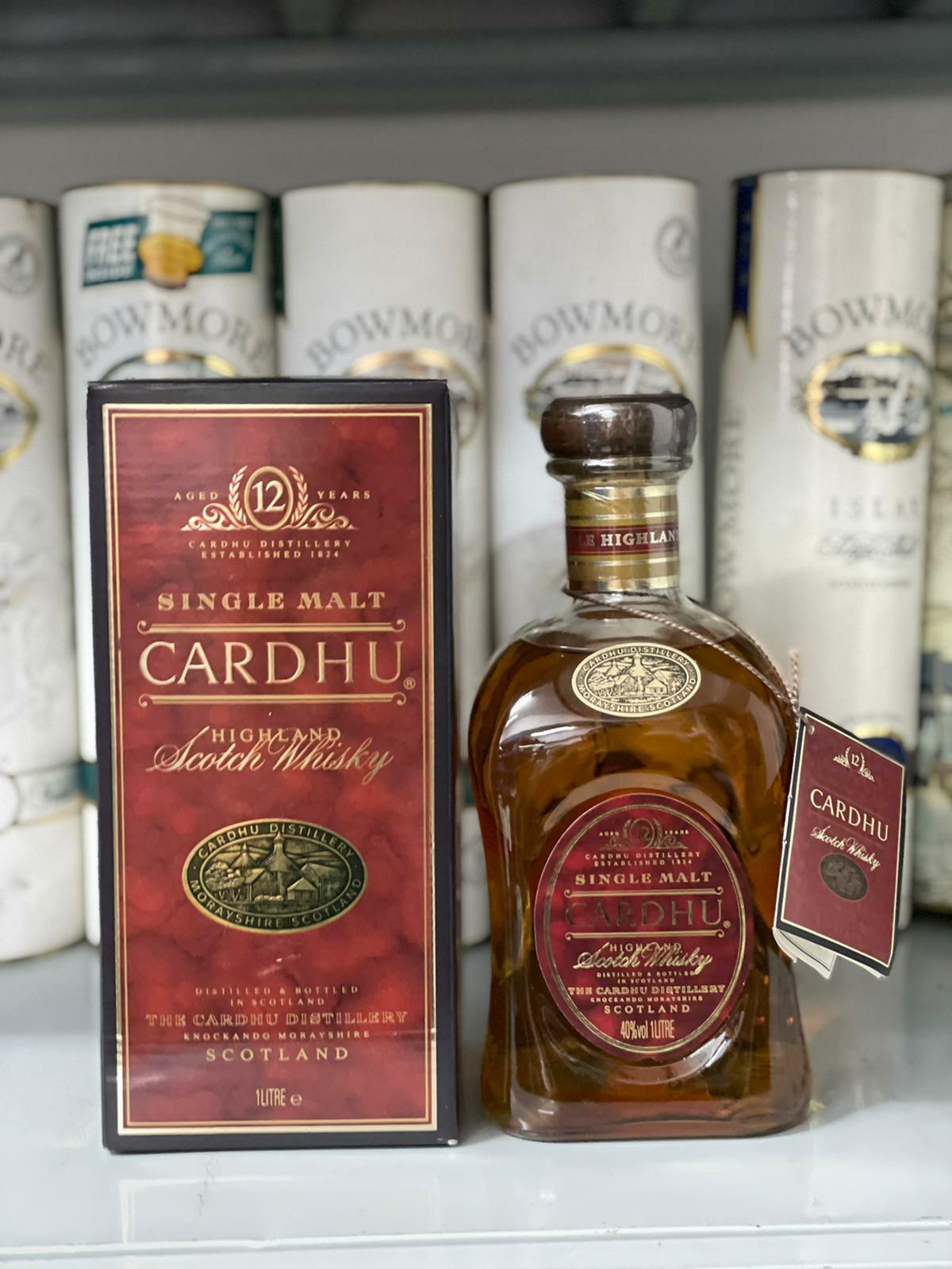 Cardhu 12 Years (1990s) Highland Single Malt Scotch Whi