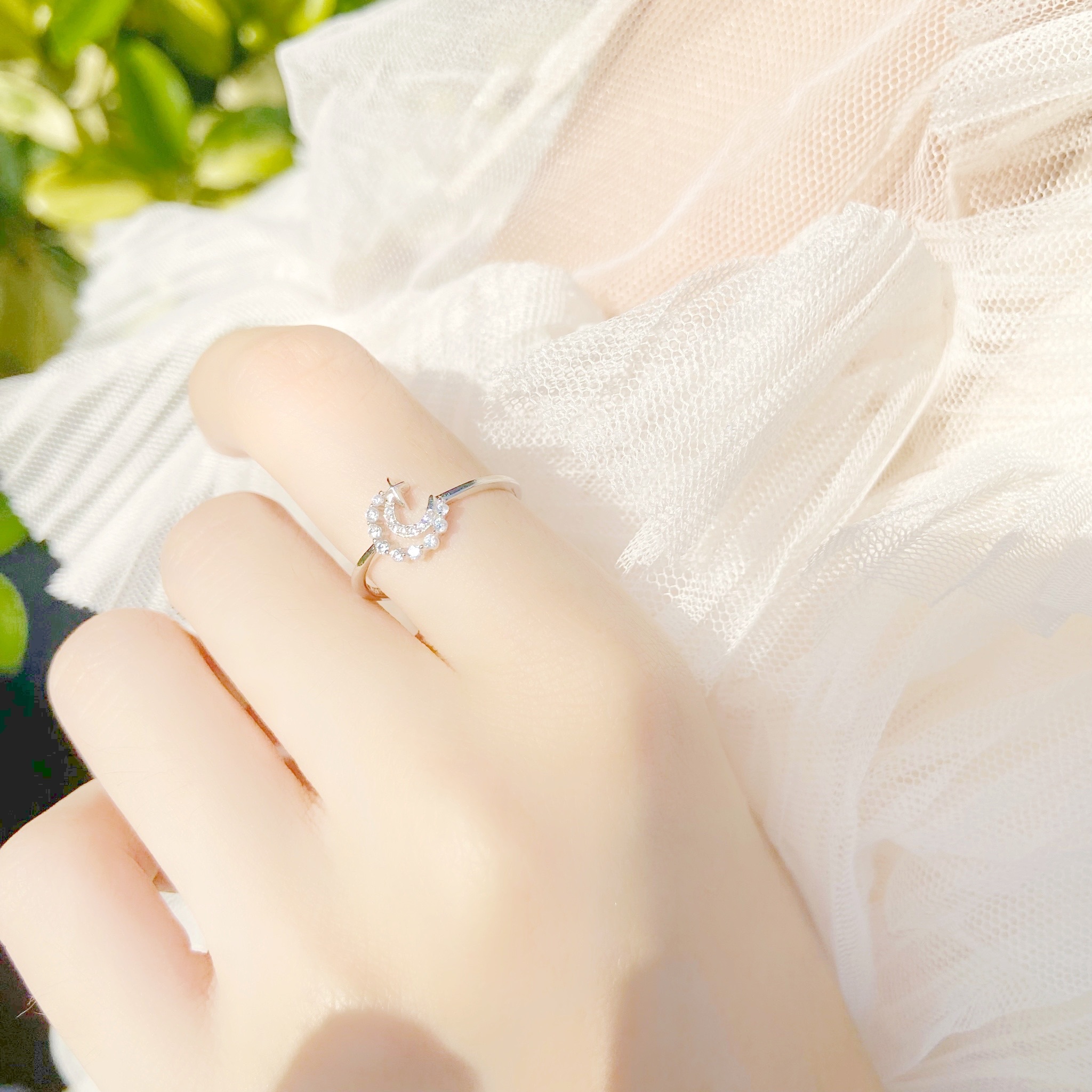 | 925純銀 | 月亮情書戒指 | RI0335 |