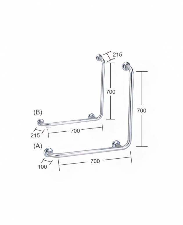 摩登 安全扶手推薦型號 M-320 L型扶手