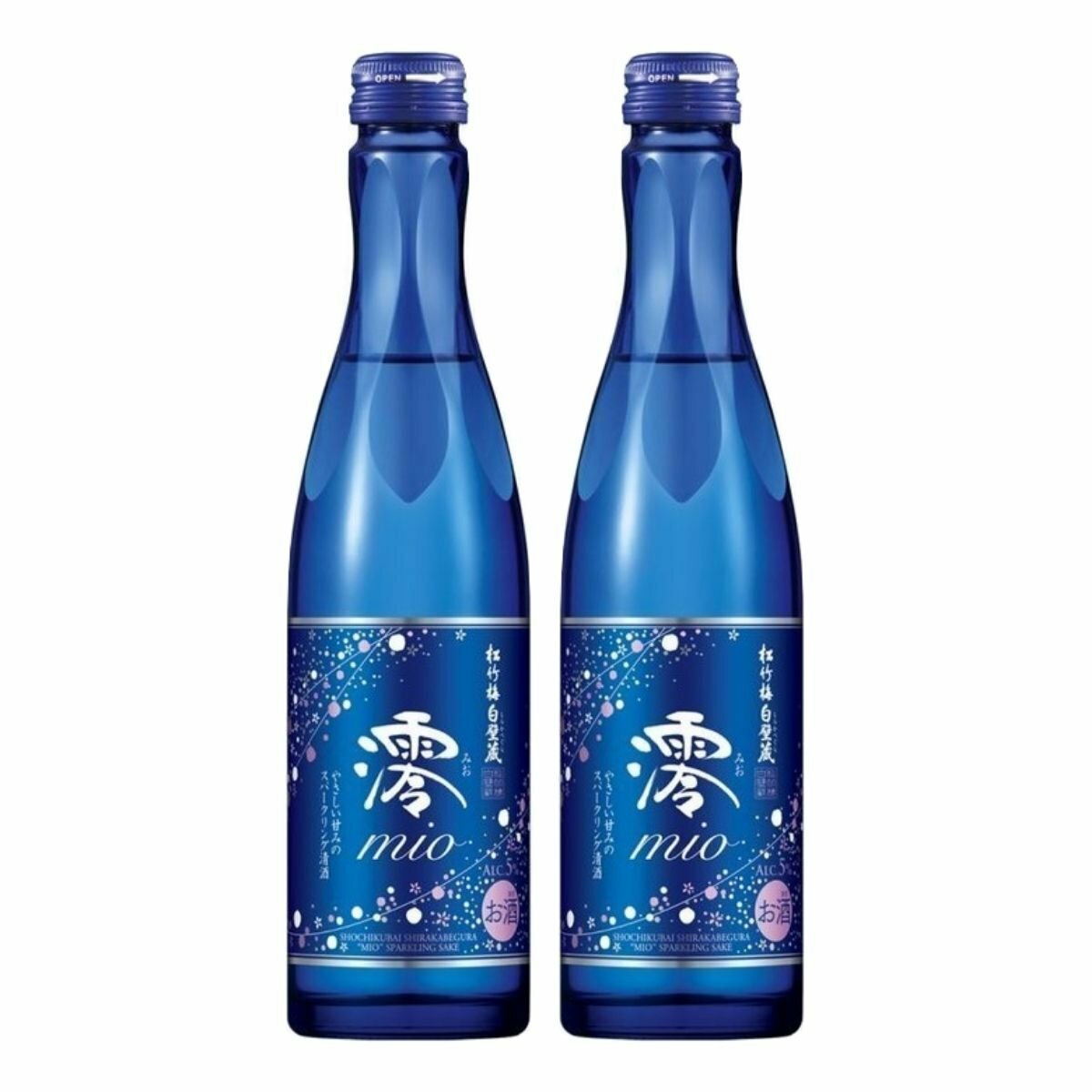 MIO 松竹梅白壁藏澪有氣清酒(300ml) x 2枝新包裝