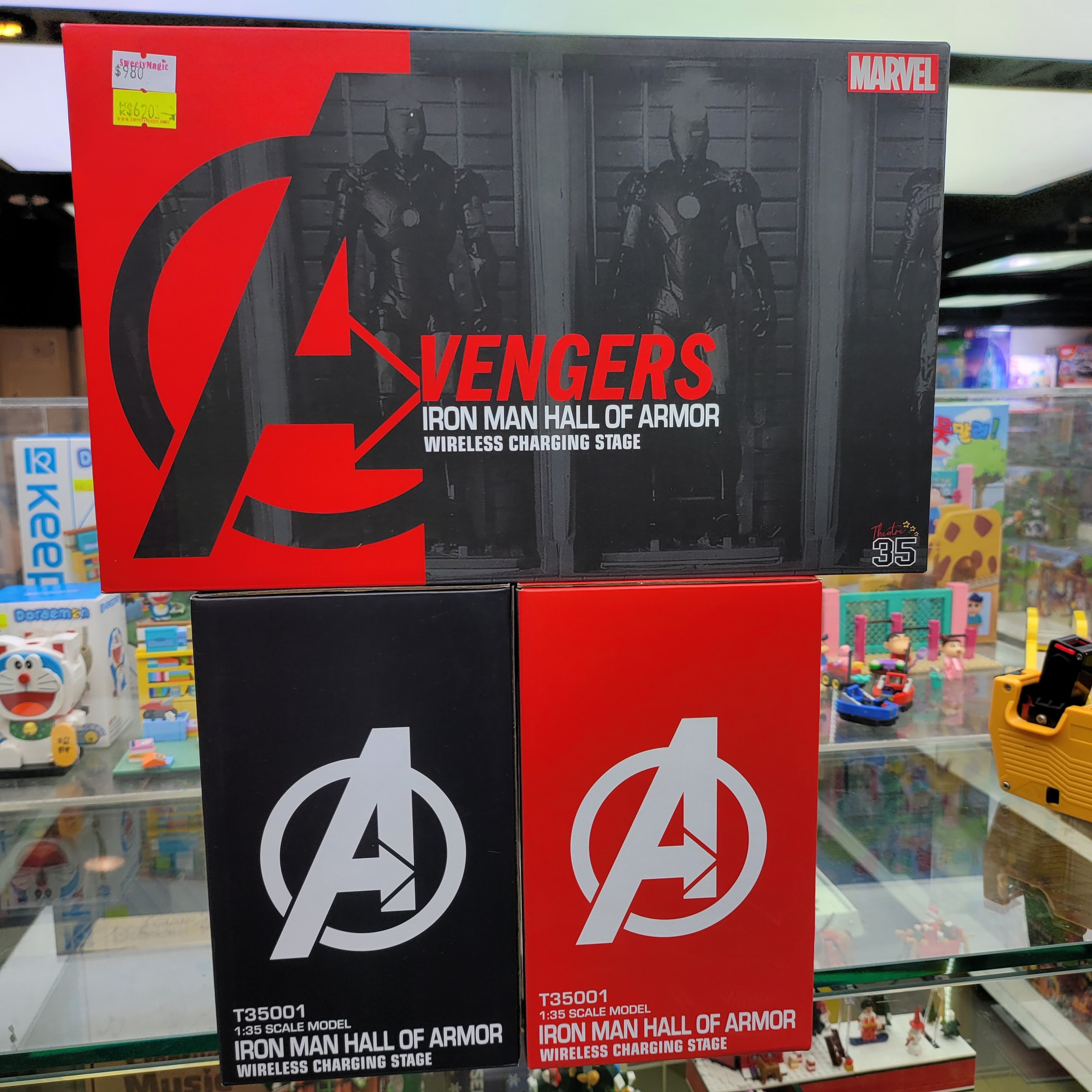 Penguin Toys Iron Man 格納庫 Hall of Armor (無線充電板) [1:35 Scale Model]