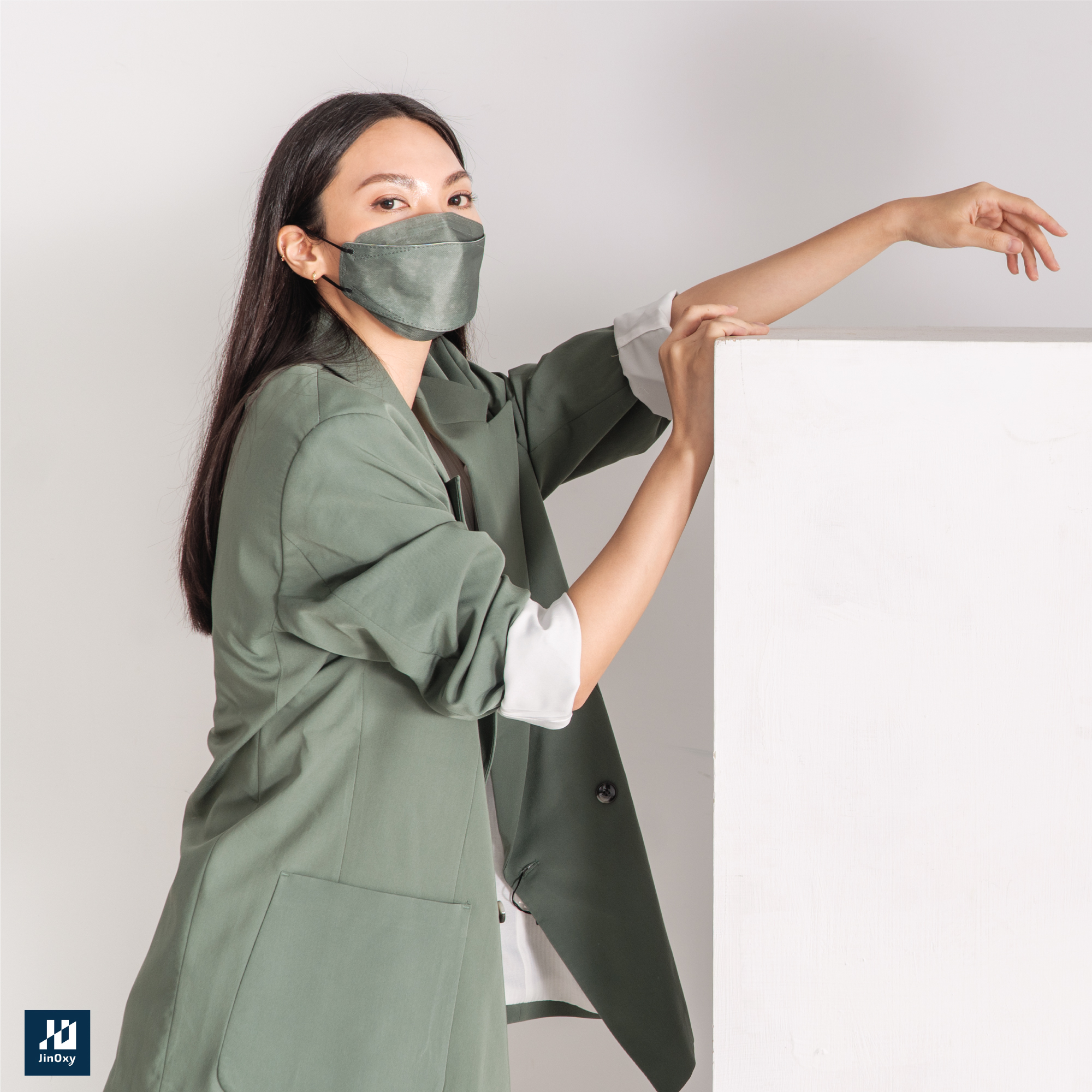 【JinOxy 極奧】4D立體醫療口罩-與森林共舞（10入盒裝）買一送一