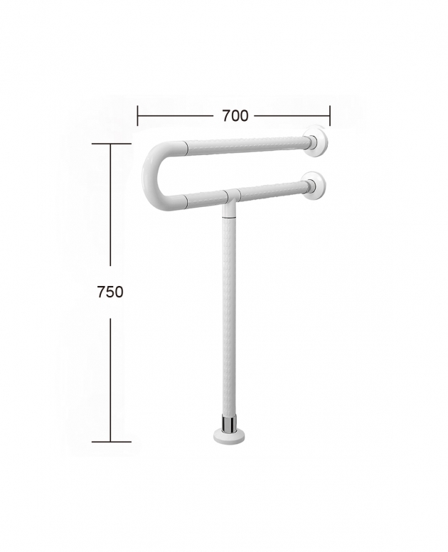 摩登 安全扶手推薦型號 T-110 P型扶手 ( ABS 抗菌 )